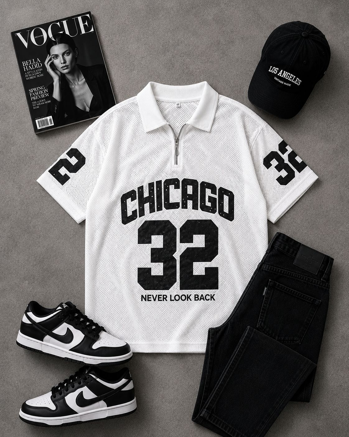 CHICAGO Collar t shirt 👕