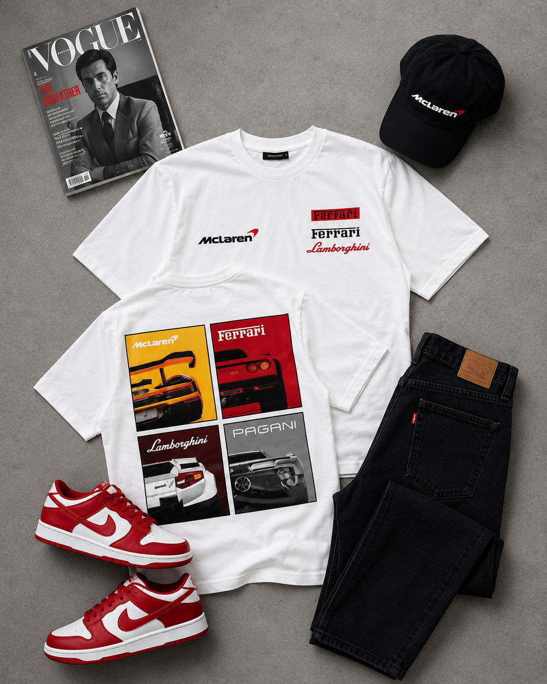 Vellure Premium Formula 1 Graphic Tee Collection