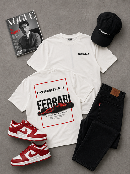 Vellure Premium Formula 1 Graphic Tee Collection