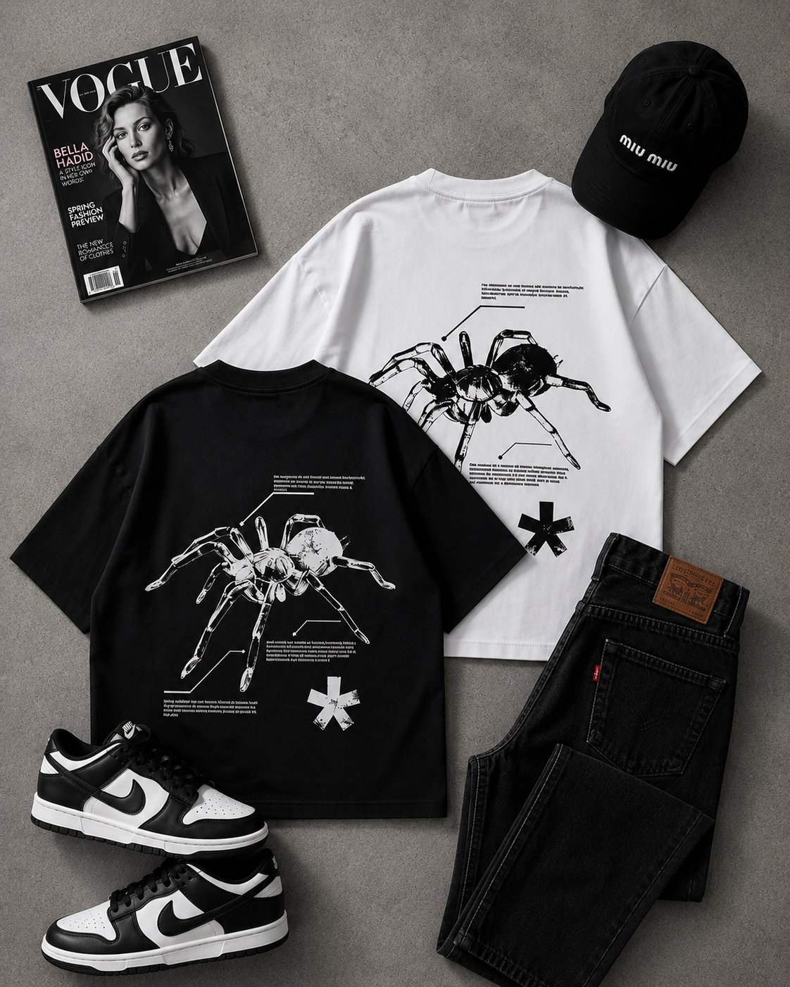 Black and White SPIDER 🕷️🕸️