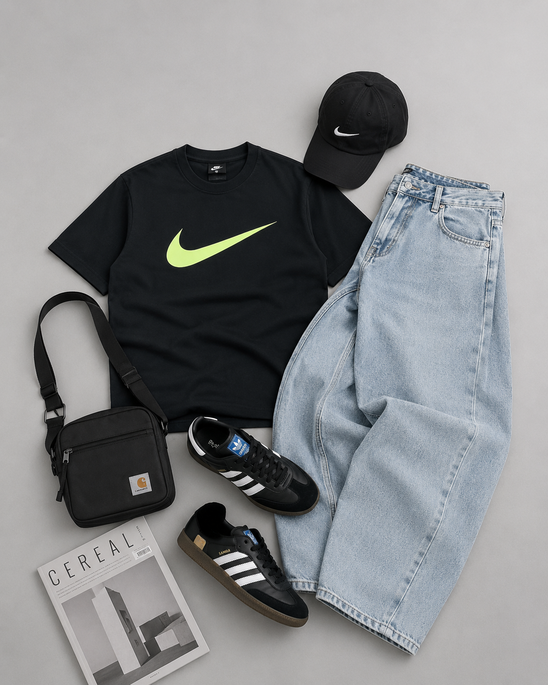 Neon Streetwear Graphic Tee